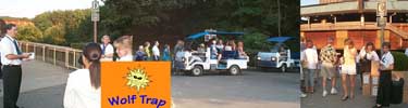 Collage of photos of volunteers at the park.
